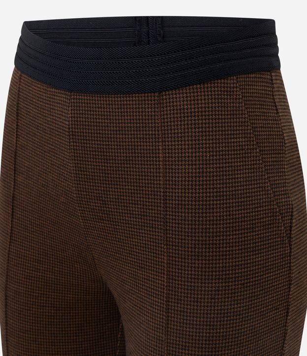 Pantalón Legging en Punto Roma con Cintura Elástica 6