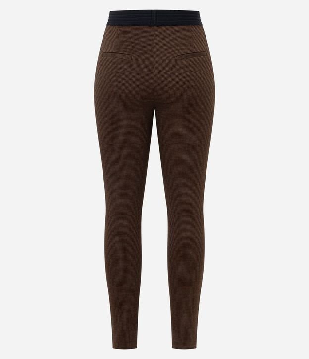 Pantalón Legging en Punto Roma con Cintura Elástica 7