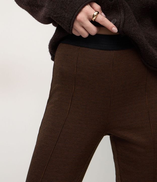Pantalón Legging en Punto Roma con Cintura Elástica 4