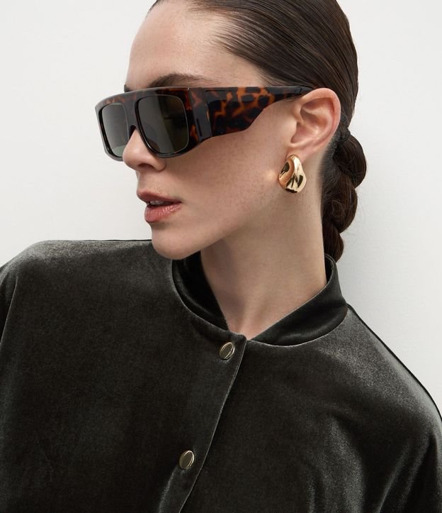 Campera Bomber en Terciopelo con Puños Ajustados 3