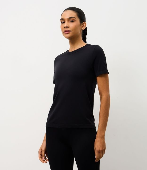 Remera Seamless en Deportiva en Poliamida