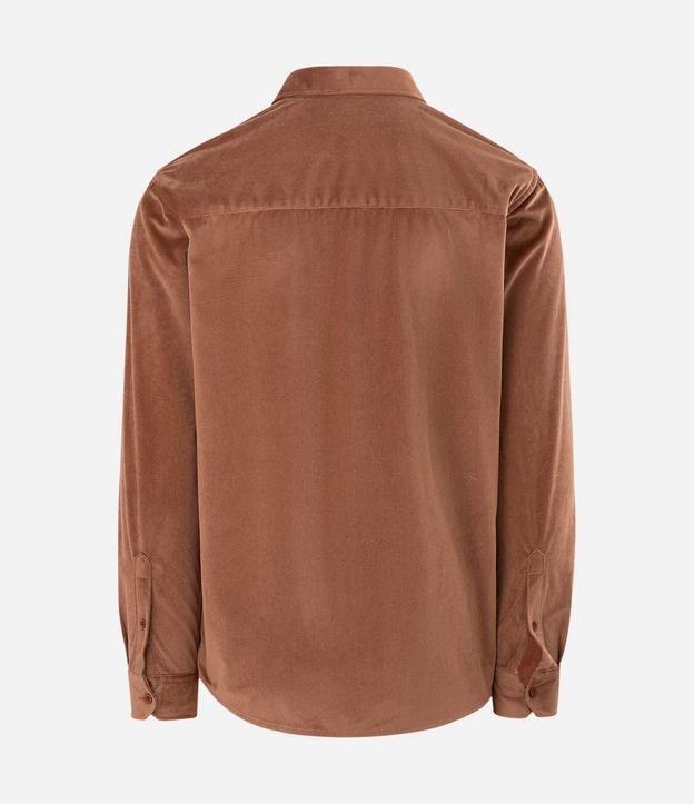 Camisa de Velvet Manga Larga con Modelado Comfort 6