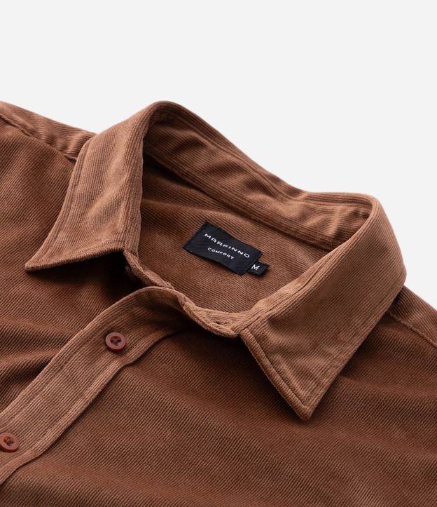 Camisa de Velvet Manga Larga con Modelado Comfort 8