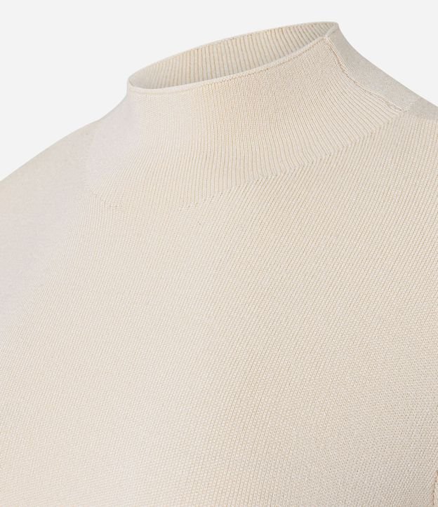 Blusa de Punto con Cuello Alto 2