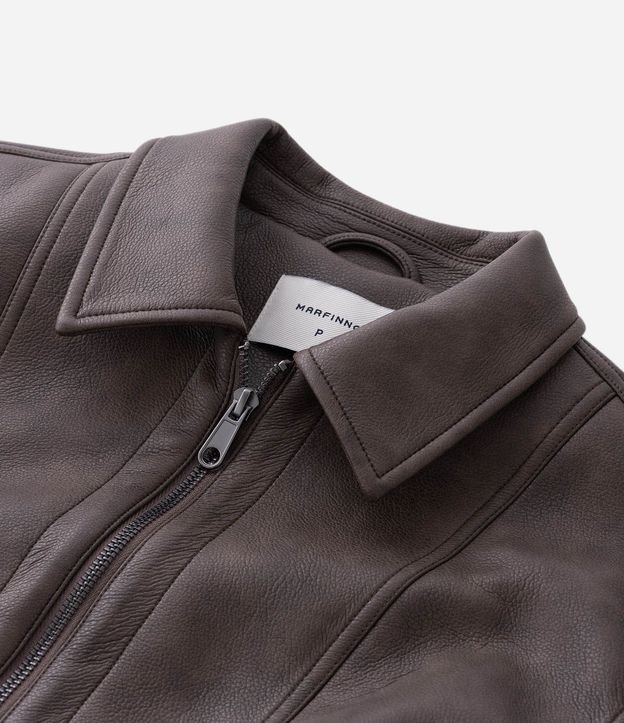 Campera Masculina PU Lavado con Cremallera 11