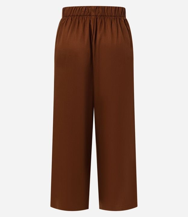 Pantalón Pantacourt en Liocel con Botones Forrados 6