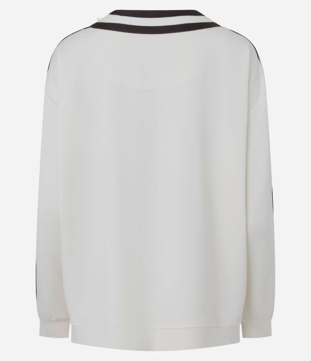 Cardigan Deportivo Femenino Oversized Estilo College 12