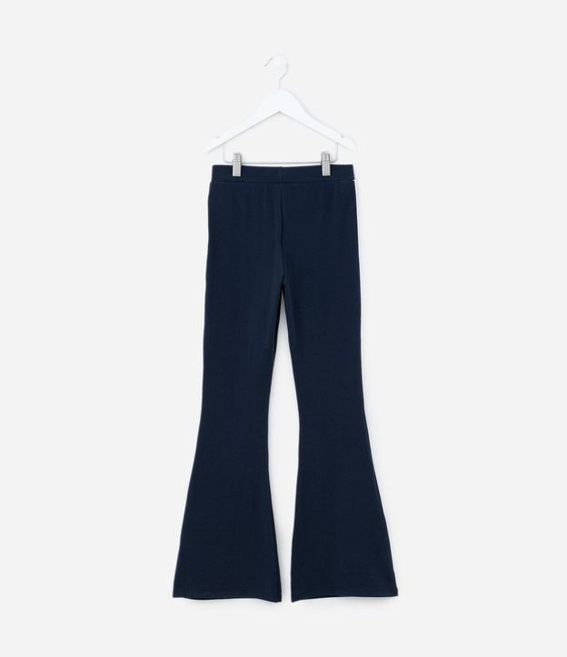 Pantalón Infantil Flare en Cotton con Rayas Laterales – Talle 7 a 16 años 3