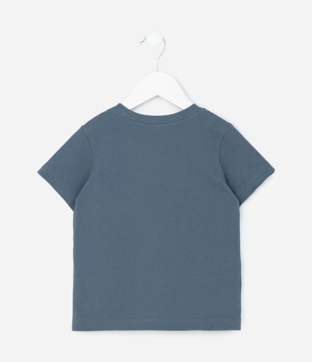 Remera Infantil con Estampa de Dinos - Talle 1 a 6 años 3