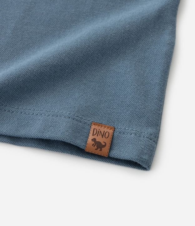 Remera Infantil con Estampa de Dinos - Talle 1 a 6 años 5