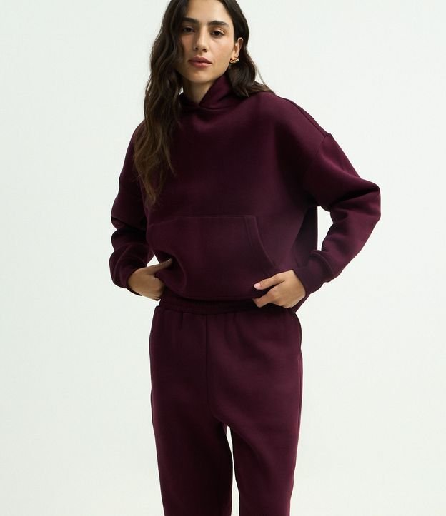 Pantalón Jogger en Algodón con Cintura con Elástico 4