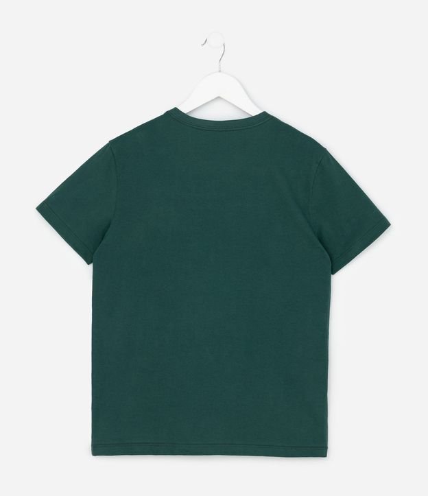 Remera Comfort Infantil con Estampa de Cuadrada De Futebol - Talle 5 a 14 años 3