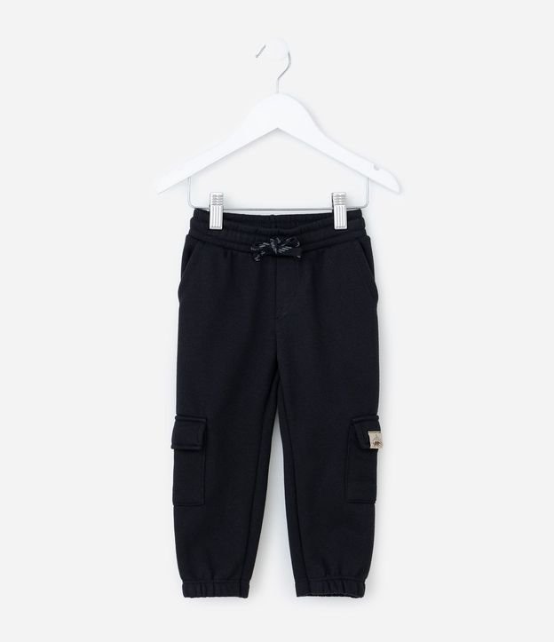 Pantalón Infantil Jogger con Bolsillo Cargo – Talle 1 a 6 años 3