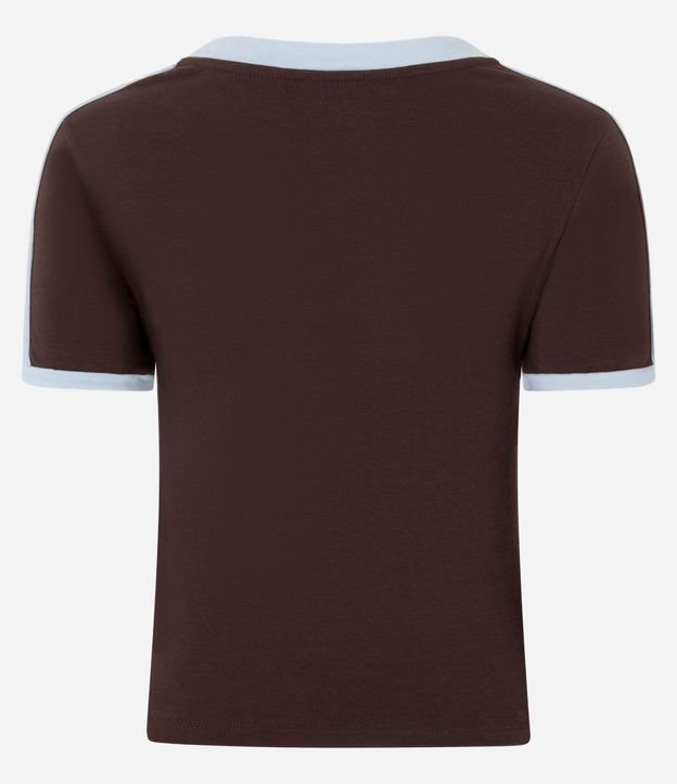 Remera New T-shirt con Lettering France Paris 6