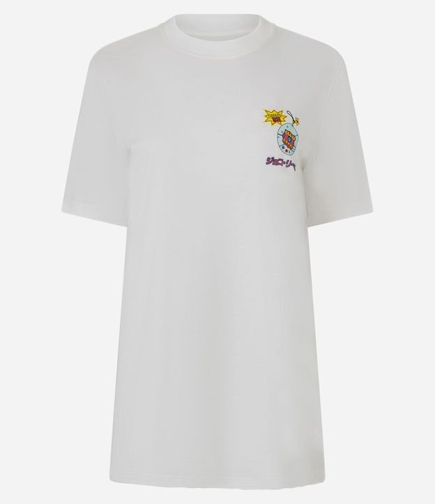 Remera en Algodón con Estampado Tamagochi 5