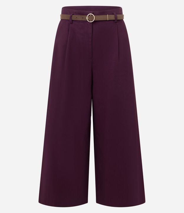 Pantalón Pantacourt en Sastrería con Cinturón 5