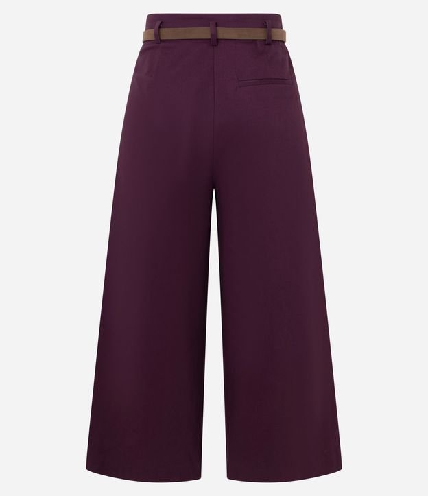 Pantalón Pantacourt en Sastrería con Cinturón 6