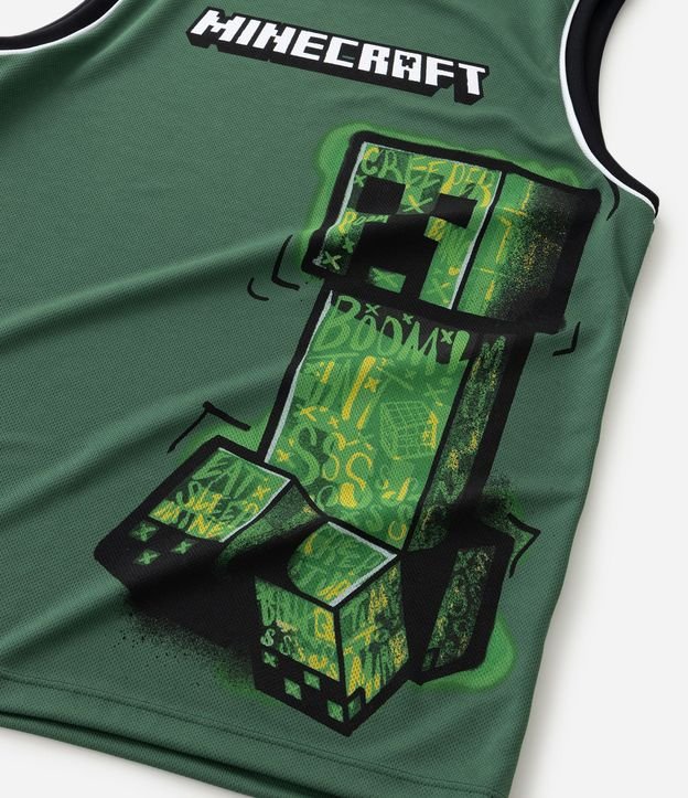 Musculosa Infantil en Tecnologia Dry con Estampado Minecraft – Talle 5 a 14 años 6