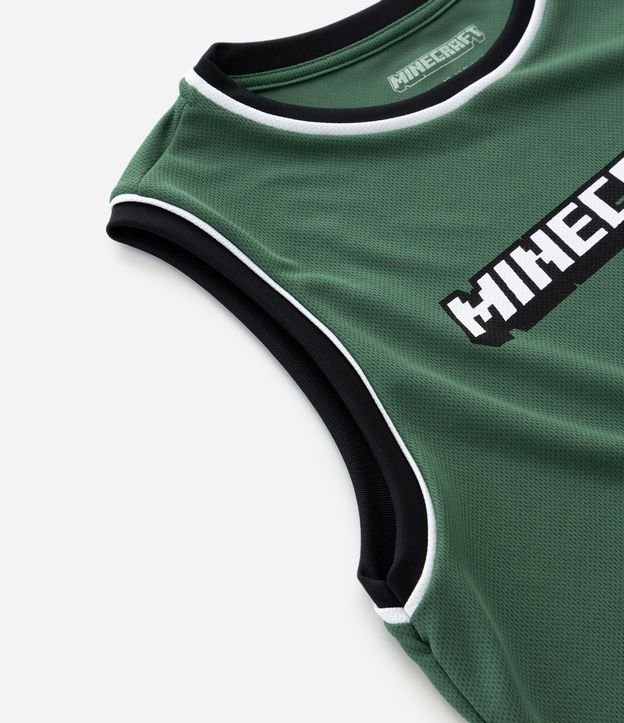 Musculosa Infantil en Tecnologia Dry con Estampado Minecraft – Talle 5 a 14 años 7