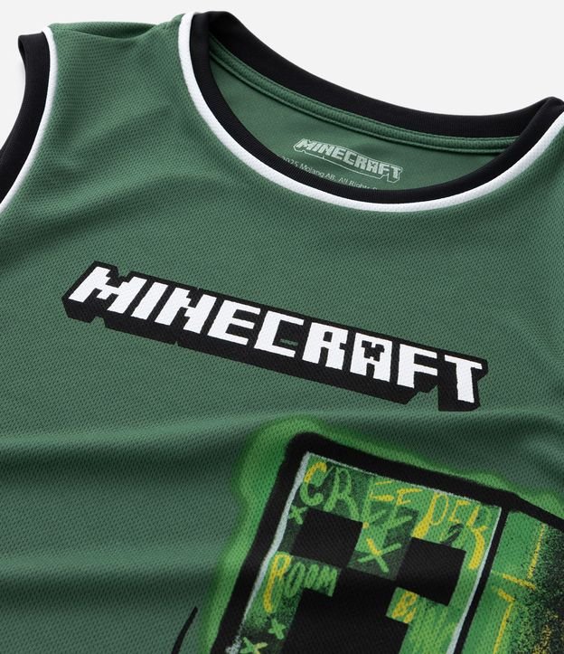 Musculosa Infantil en Tecnologia Dry con Estampado Minecraft – Talle 5 a 14 años 8