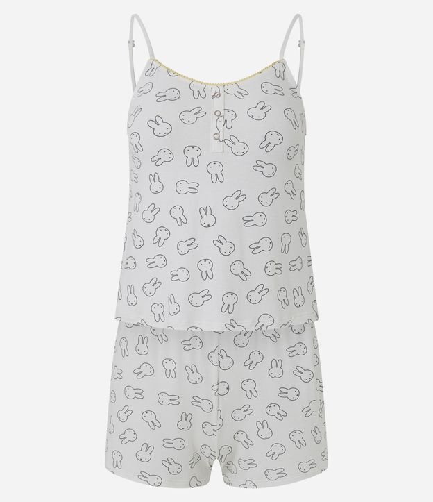 Pijama Short Doll en Viscolycra con Estampa Miffy 1