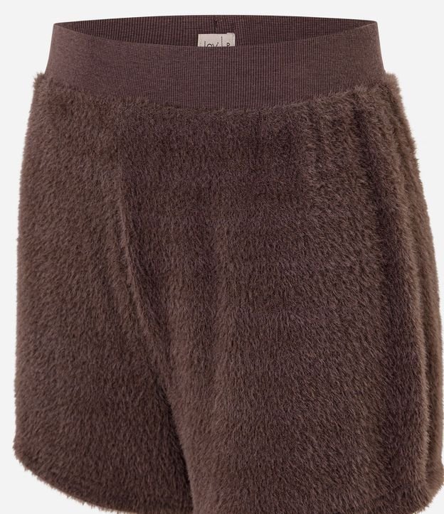 Short de Pijama con Textura de Pelos 5