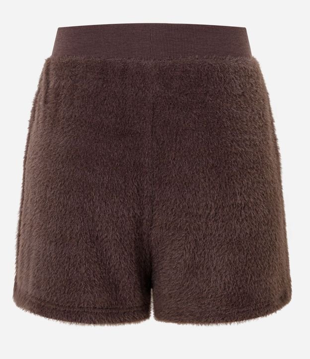 Short de Pijama con Textura de Pelos 6