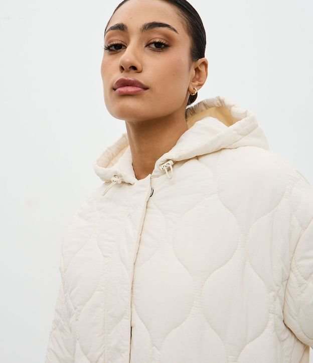 Campera Acolchonada Alargada con Cinturón 3