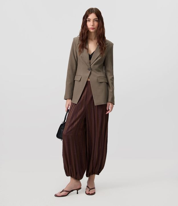 Pantalón Aladim en Viscosa con Rayas