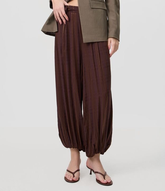 Pantalón Aladim en Viscosa con Rayas 2