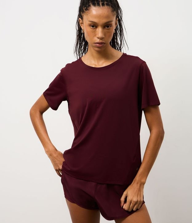 Remera Deportiva Manga Corta en Poliamida 1
