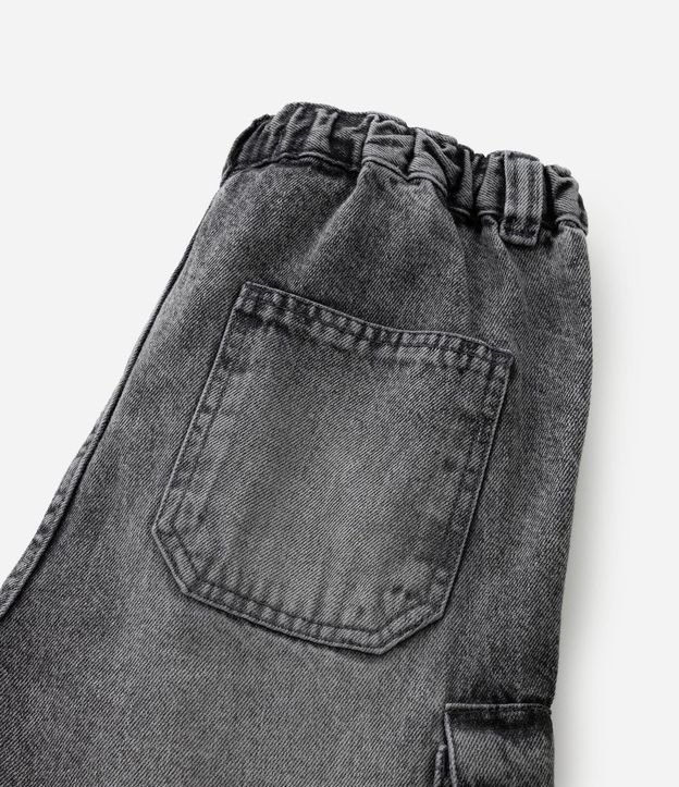 Pantalón Infantil Baggy en Jeans con Bolsillos Cargo – Talle 5 a 14 años 5