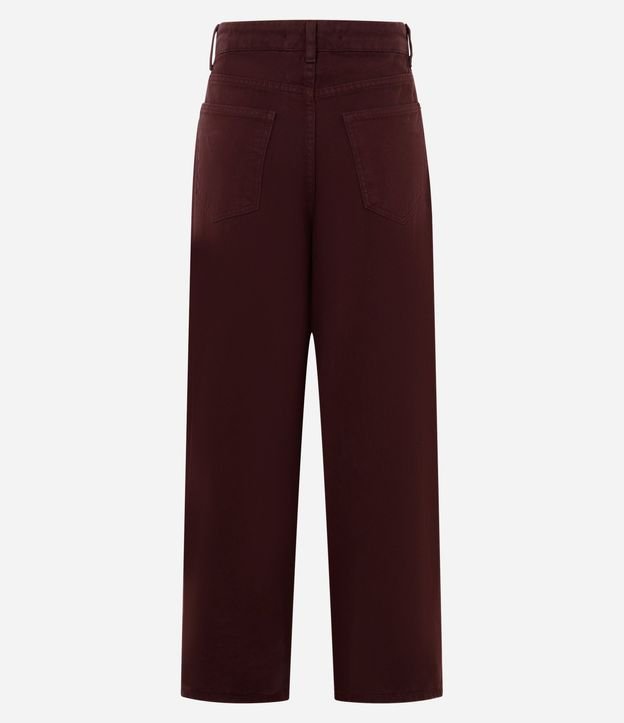 Pantalón Baggy en Sarga con Bolsillos 7