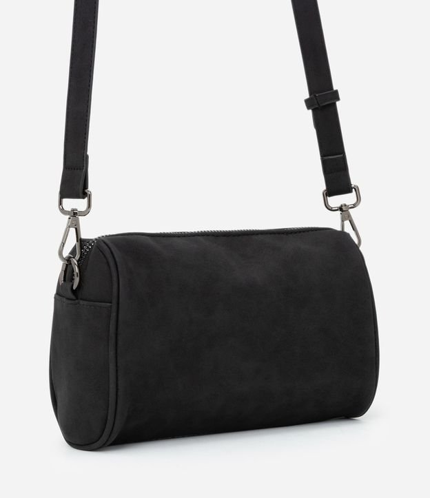 Cartera Pequeña en PU Nobuck con Asa Ajustable 4