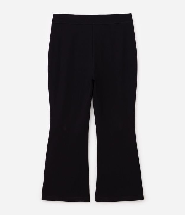 Pantalón Flare Ponto Roma con Nervura Curve & Plus Size 6