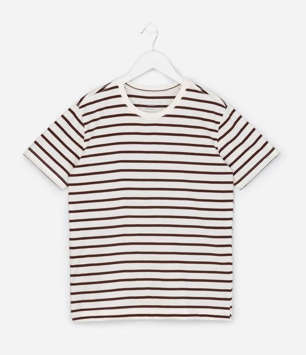 Remera Infantil Rayada en Hilo Teñido - Talle 5 a 14 años 2