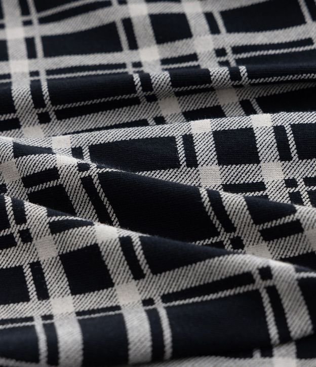 Pollera Infantil en Cotton de Cuadros con Pliegues y Short – Talle 5 a 14 años 4