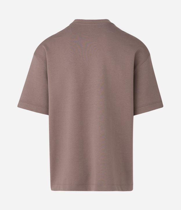 Remera Oversize en Algodón con Sisa Deslocada 6