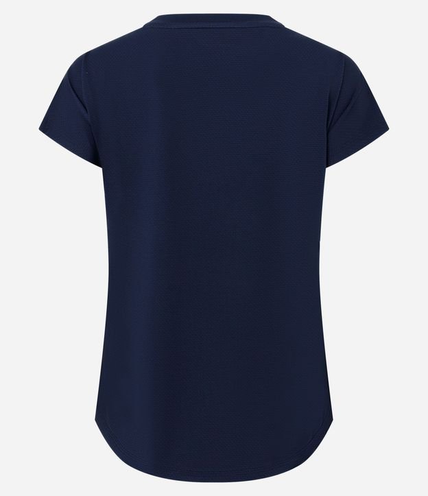 Remera Deportiva en Microfibra Texturizada 10