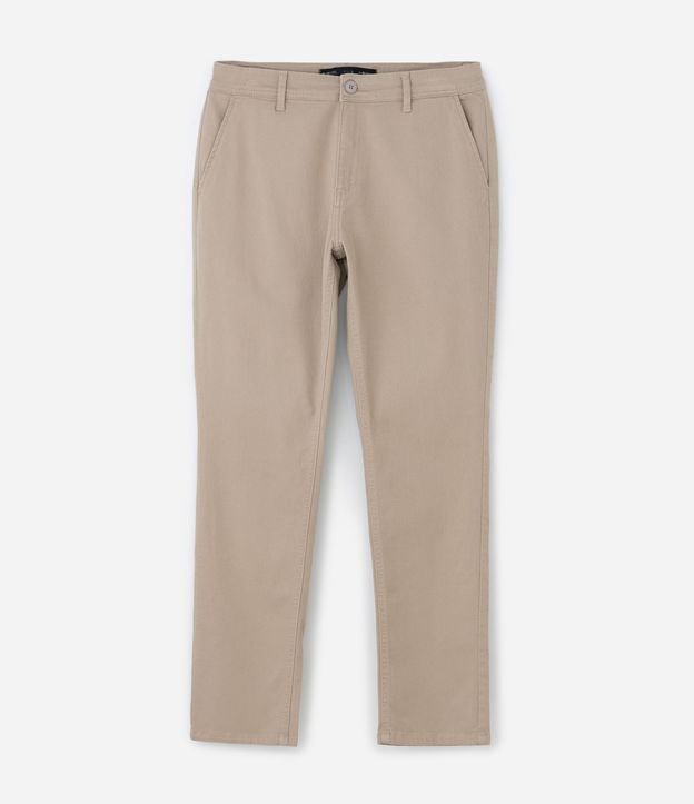 Pantalón Skinny en Sarga con Elastano 4