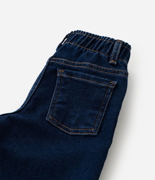 Pantalón Infantil Wide en Jeans con Moñitas Laterales – Talle 1 a 6 años 5