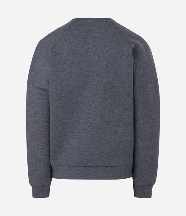 Buzo Masculino en Malla Pesada Scuba Oversized Cuello Redondo 7
