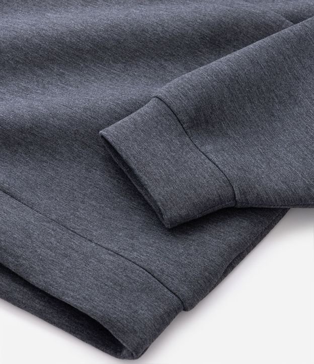 Buzo Masculino en Malla Pesada Scuba Oversized Cuello Redondo 9