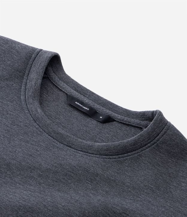 Buzo Masculino en Malla Pesada Scuba Oversized Cuello Redondo 10