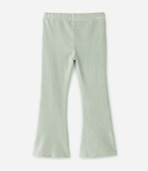 Conjunto en Terciopelo con Buzo de Capucha y Pantalón Flare - Talle 1 a 6 años 5