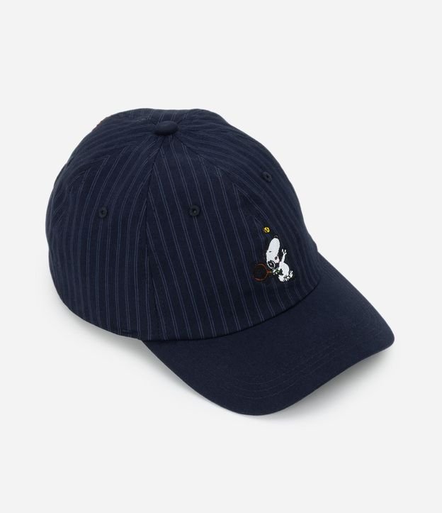 Gorra en Algodón Estampa de Snoopy