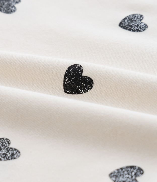 Blusa Infantil con Estampado de Corazones Lovely Girl – Talle 1 a 5/6 años 3