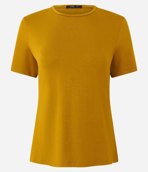 Blusa Básica en Viscosa con Escote Redondo 2