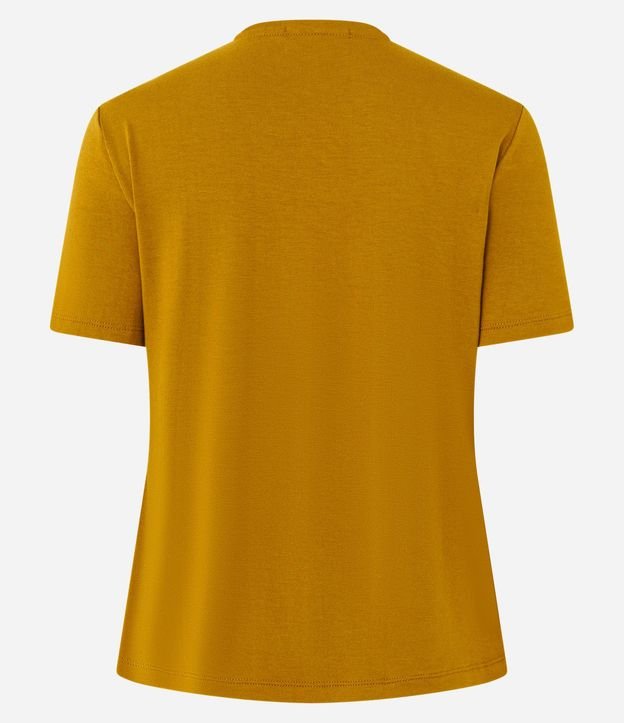 Blusa Básica en Viscosa con Escote Redondo 3