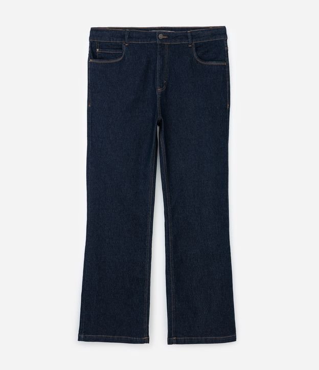 Pantalón Recto en Jeans con Elastano Curve & Plus Size